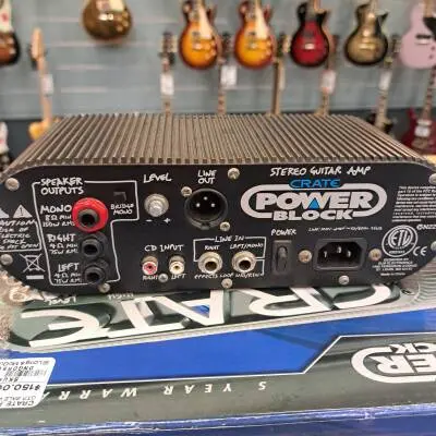 CRATE POWER BLOCK 2